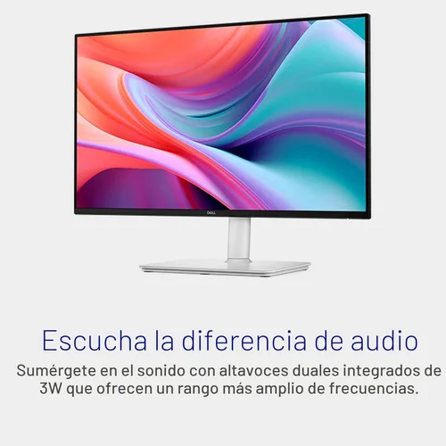 Miniatura 5 de Dell Monitor 24 Plus - S2425HSM - Pantalla FHD de 23.8 pulgadas (1920 x 1080) 144 Hz 1 ms, 2 altavoces de 3 W, conectividad HDMI, ajuste