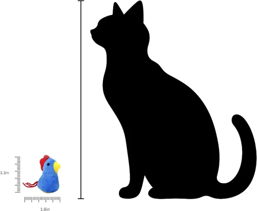 Miniatura 4 de Juguete para gatos con hierba gatera, paquete de 2 juguetes interactivos para masticar, juguetes para gatos de interior, ejercicio de gatito