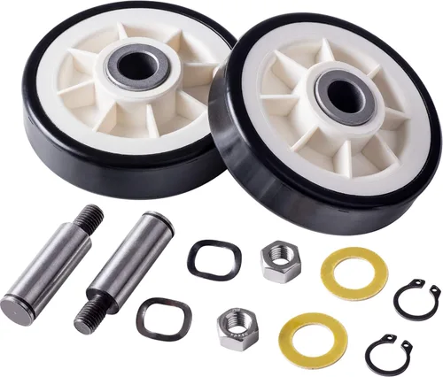 Kit de rodillos de apoyo para tambor de secadora BlueStars 12001541 303373K – Compatible con secadoras Maytag Crosley Jenn-Air - Reemplaza 303373