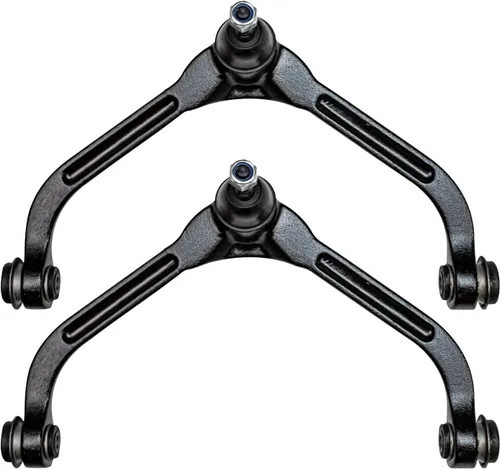 Miniatura 3 de Detroit Axle - Kit de suspensión frontal de 10 piezas para Jeep 2002-2004 Liberty, 2 brazos de control superiores con rótula 2 rótulas inferiores, 4