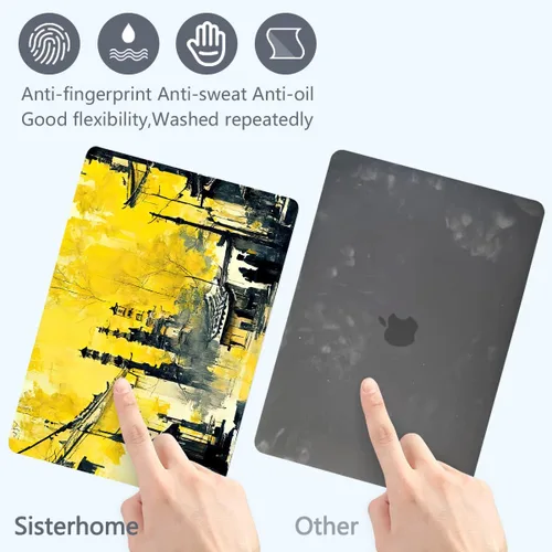 Miniatura 3 de Batianda Funda diseñada para el nuevo MacBook Pro M2 de 13 pulgadas, modelo A2338, versión 2022, carcasa protectora rígida ultrafina, antisucia