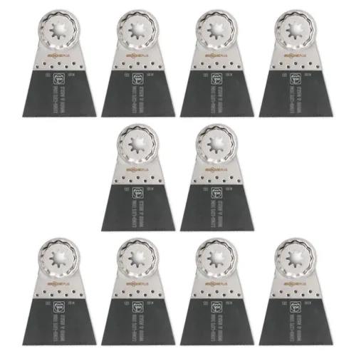 Miniatura 29 de Fein Starlock Plus 63502161260 - Hoja de sierra de larga duración con corte E, corte de precisión para madera, paneles de yeso y plásticos