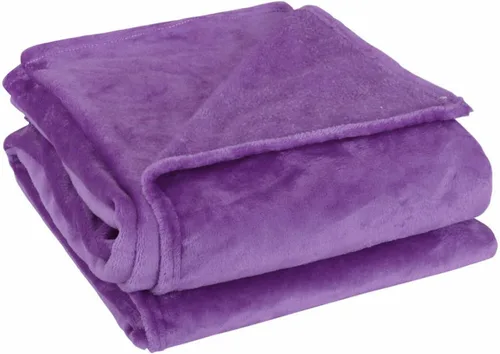 Miniatura 9 de uxcell Manta afelpada, suave, ligera, de microfibra, para cama o sofá