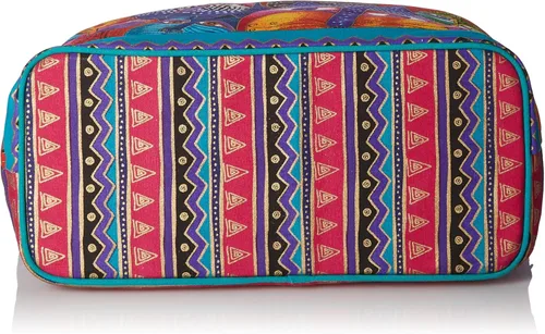Miniatura 4 de Laurel Burch (LB5230) Bolso de hombro con cremallera superior 19, 1/2 pulgada por 6, 3/4 pulgadas por 15 pulgadas, Fantasticats
