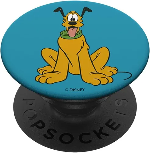 Disney Mickey y amigos Pluto tradicional Retrato PopSockets agarre y soporte para teléfonos y tabletas