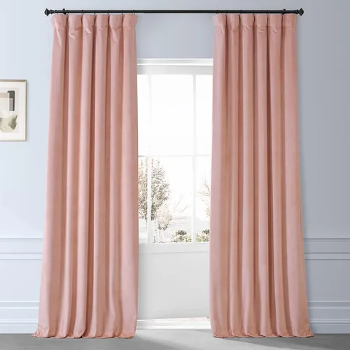 Miniatura 17 de HPD Half Price Drapes Signature - Cortinas opacas de terciopelo extra anchas para dormitorio (1 panel), 100 pulgadas de ancho x 84 pulgadas de Verde