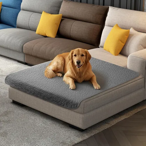 Miniatura 9 de Manta impermeable para perro, lavable, antideslizante, fundas de sofá para mascotas, resistentes al pelo de mascotas, para cama, silla, muebles
