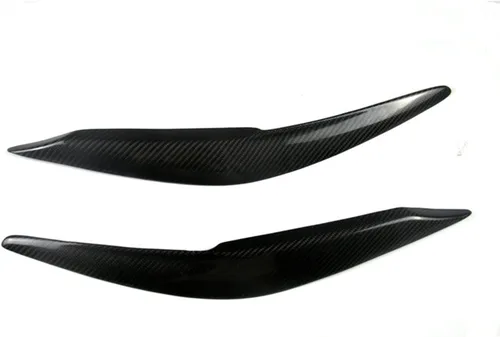 Miniatura 3 de Para Mazda 6 Atenza 2017-2018 Faro Ceja Párpado Cubierta Trim Fibra de Carbono 2x