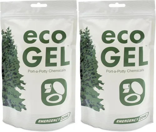 Miniatura 6 de Emergency Zone Eco Gel Port-a-Potty Chemicals - Polvo desodorizante y gelificante de residuos líquidos