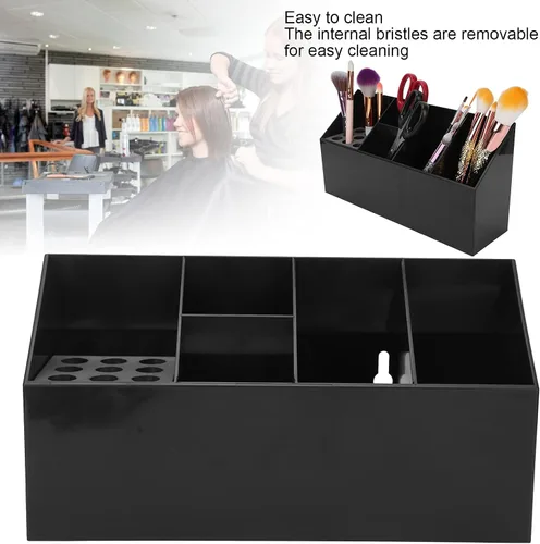 Miniatura 5 de Soporte de tijeras para salón de belleza, soporte para herramientas de peluquero, soporte para tijeras de corte de pelo para peluquería o uso