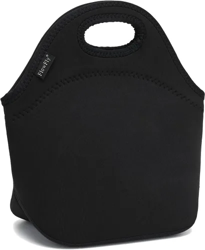 Miniatura 21 de FlowFly Lonchera de neopreno para niños, bolsa suave aislada, mini bolsa térmica para comidas, kit para niños, niñas, hombres, mujeres, escuela
