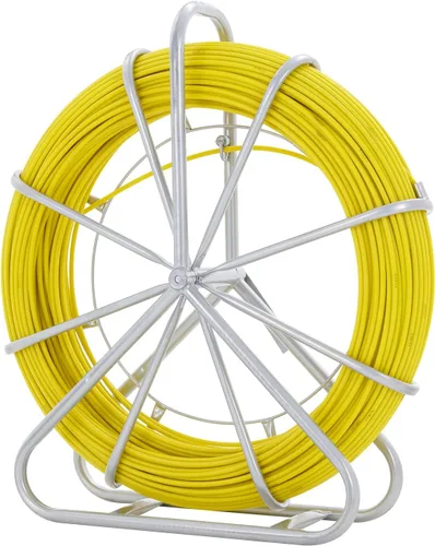 Miniatura 10 de VEVOR Cinta Pasacables de Fibra de Vidrio, 600 pies, 5/16 pulgadas, Varilla Guía Cinta Pasacables Tiracables, Varilla Pasacables con Soporte
