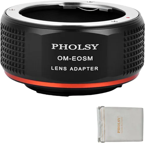 Miniatura 9 de PHOLSY Adaptador de montaje de lente Leica M a EF-M Compatible con Leica M, Zeiss ZM, VM Lens a Canon EF-M (EOS M) Mount Camera Body Leica M a EOS M