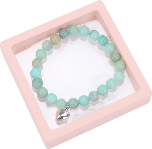 Miniatura 7 de Get Well Soon Regalos para mujeres, Life is Tough but So Are You Inspirador Pulsera de piedra natural para hombres, adolescentes y niñas