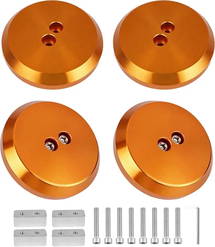 Miniatura 8 de Samman Corvette Jack Pucks - Adaptador de aluminio compatible con Chevrolet Corvette C5 C6 C7 C8, almohadillas de elevación sin enjuague compatibles