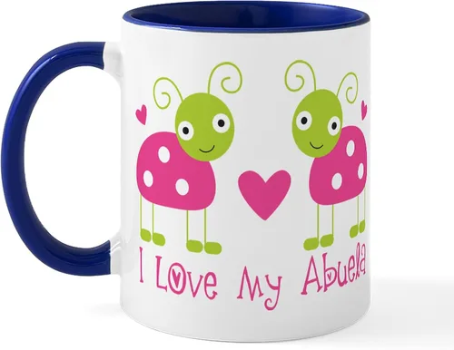 Miniatura 6 de CafePress Taza de café de cerámica Number One Abuelo de 11 oz (11.0 fl oz)