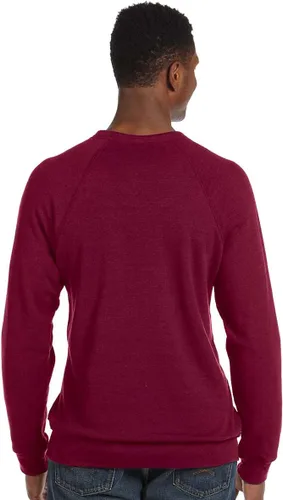 Miniatura 11 de Bella Canvas Sudadera de forro polar de esponja con cuello redondo (3901), Gris oscuro (Dark Grey Marble Fleck), M