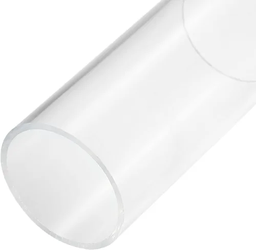 Miniatura 51 de MECCANIXITY Tubo acrílico transparente rígido redondo tubo 145 mm (5.7 ") ID 150 mm (6") OD 6" para lámparas y linternas, sistema de refrigeración