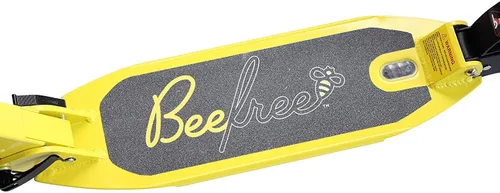 Miniatura 11 de Bee Free Patinete para niños, adolescentes y adultos, manubrio ajustable, construcción plegable, freno de pie trasero, suspensión antigolpes