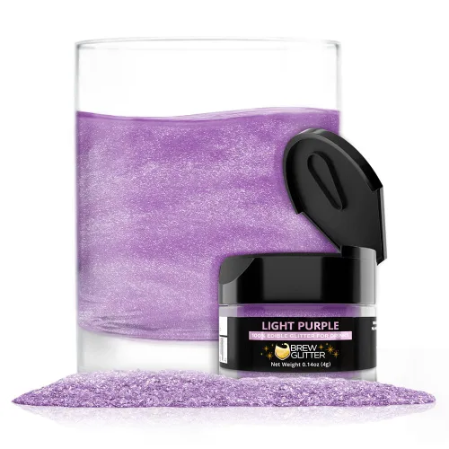 Miniatura 18 de Brew Glitter - Purpurina comestible para bebidas, cócteles, cerveza, adornar bebidas Certificado Kosher y Halal 100% comestible y de grado Azul