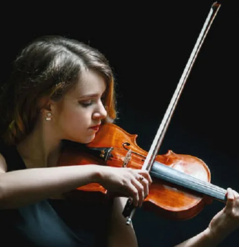 Miniatura 7 de Violín para principiantes de 1/2 para adultos, kit completo de violín de tamaño completo con estuche portátil, arco, colofonia, todos los accesorios