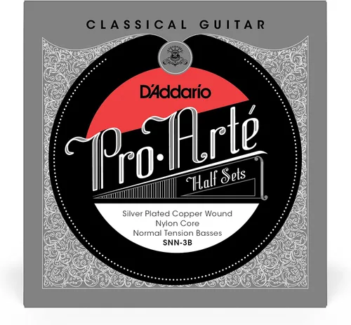 Miniatura 10 de D'Addario Cuerdas de guitarra Pro-Arte - Cuerdas de nailon para guitarra - BNH-3B - Cuerdas de guitarra clásica - Juego de medias series, tensión