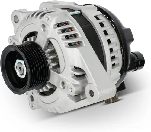 Miniatura 30 de Alternador apto para Chevy para Buick, reemplazo de alternador de alto rendimiento para 1 un cable autoexcitante, para alternador GM Chrome ADR0335