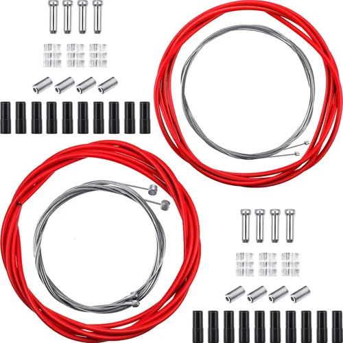 Miniatura 9 de Línea de transmisión universal de bicicleta Cambio de bicicleta Cable y cable de freno Kit para reparación de bicicletas de montaña