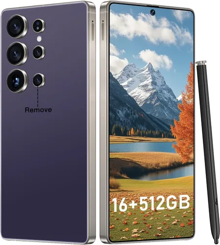 Miniatura 9 de OEJBK I25 Ultra: Powerhouse 16GB/512GB, batería de 2 días de 7000mAh, enorme teléfono Android 14 de 6.99 pulgadas con lápiz capacitivo incorporado