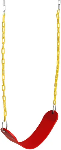 Miniatura 9 de Ochine Juego de columpio resistente con cadena de 60 pulgadas con revestimiento de plástico para patio de recreo, accesorios de columpios, ganchos