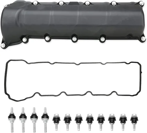 Miniatura 9 de MITZONE Cubierta de válvula de aluminio compatible con Chrysler Aspen Dodge Dakota Durango Ram 1500 Durango Jeep Commander Grand Cherokee 4.7L