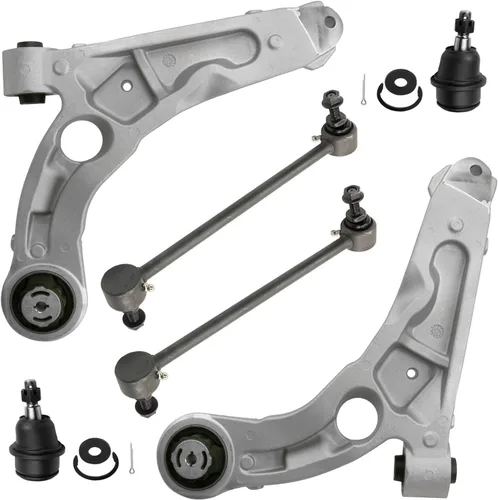 Miniatura 51 de Detroit Axle - Kit de extremo delantero para Chrysler 300 Dodge Charge Challenger 2011-2023, 2 brazos de control inferiores traseros 2 rótulas