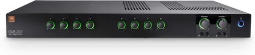 Miniatura 9 de JBL Profesional CSMA1120 Serie Comercial Monocanal 120-Watt Alimentado Mezclador/Amplificador de Audio