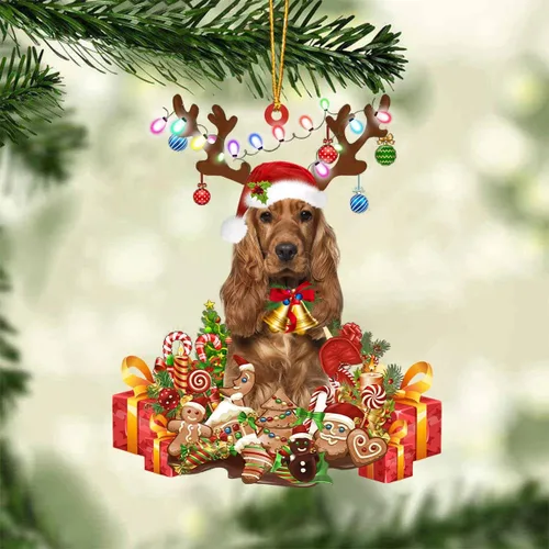 Miniatura 71 de Nazenti Adorno de Navidad personalizado de reno de Alaskan Malamute – Adorno de perro personalizado para amantes de las mascotas, acrílico plano