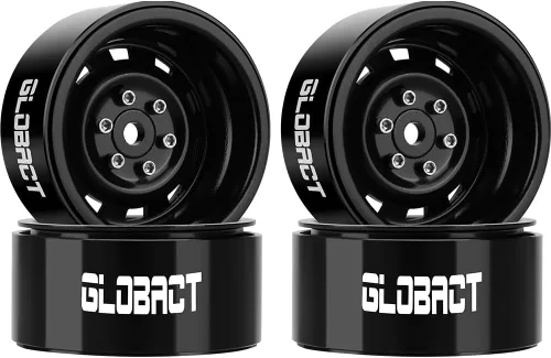 Miniatura 7 de GLOBACT 1.9 Beadlock Wheels - Cubo de rueda RC para 1/10 TRX4 TRX6 Axial SCX10 I II III Pro Redcat RC Crawler accesorios de actualización