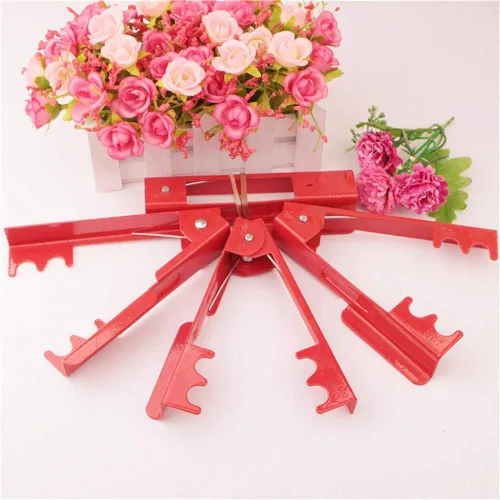 Miniatura 4 de Removedor de espinas de metal, pelador de tallo de hoja de rosa, herramienta de pelado de jardín de floristería, herramientas de mano para rosas