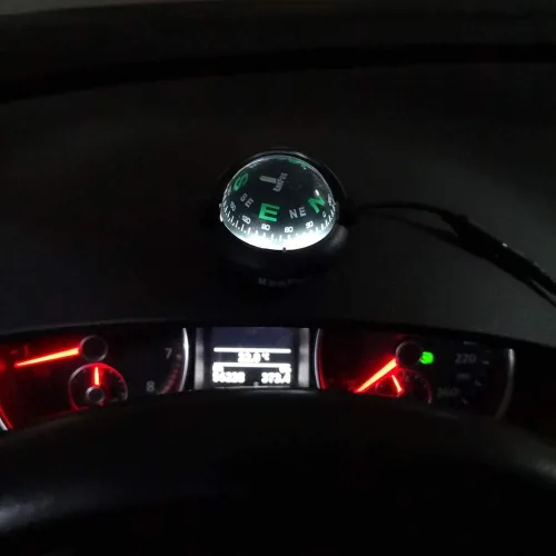 Miniatura 7 de KanPas Bola de brújula automotriz para coche o barco