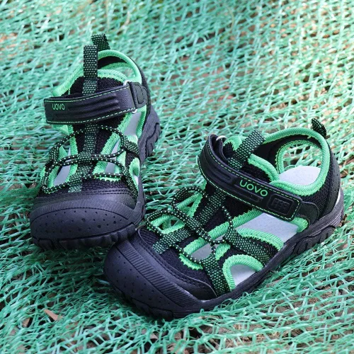 Miniatura 5 de Uovo - Sandalias deportivas para niños pequeños, con puntera cerrada, sandalias deportivas para senderismo al aire libre