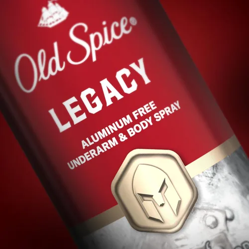 Miniatura 11 de Old Spice Spray corporal sin aluminio para hombres, aroma distintivo 24/7 y frescura duradera, protección contra olores durante todo el día, fácil