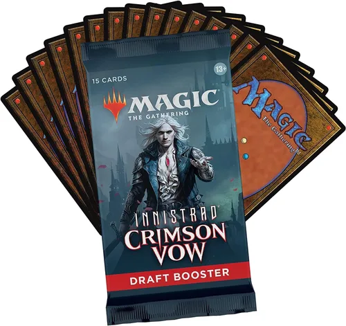 Miniatura 3 de Magic The Gathering Innistrad: Crimson Vow 3-Booster Draft Pack 45 cartas mágicas