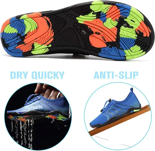 Miniatura 3 de Zapatos acuáticos para niños y niñas suela ligera y cómoda fácil de caminar calzado acuático y deportivo antideslizante tallas ToddlerLittle KidBig
