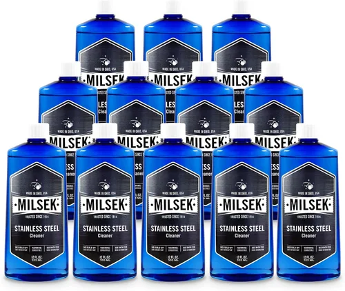 Miniatura 9 de Milsek Limpiador de Acero Inoxidable - Suministros de Limpieza Multiusos para Electrodomésticos del Hogar y Cocina, Fregadero, Plátano de Cocina