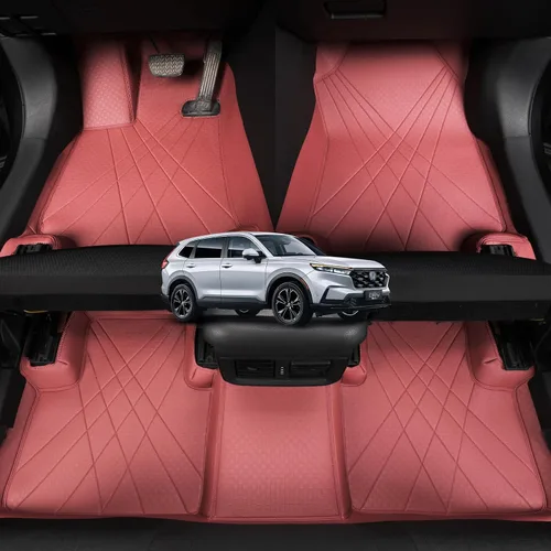 Miniatura 9 de EKR Alfombras personalizadas para Honda CRV 2012-2016, alfombrilla de lujo para el suelo del automóvil de la fila delantera y segunda fila
