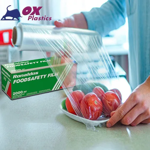 Miniatura 8 de Ronaldos - Película de seguridad alimentaria, envoltura de plástico de 12 pulgadas x 2000 pies, grado comercial, utilizada para la industria