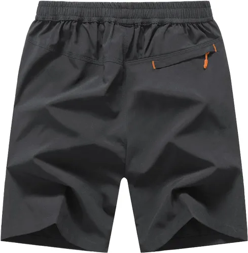 Miniatura 2 de TBMPOY Pantalones cortos de senderismo para hombre de 7 pulgadas, de secado rápido, atléticos, gimnasio, deportes al aire libre, entrenamiento