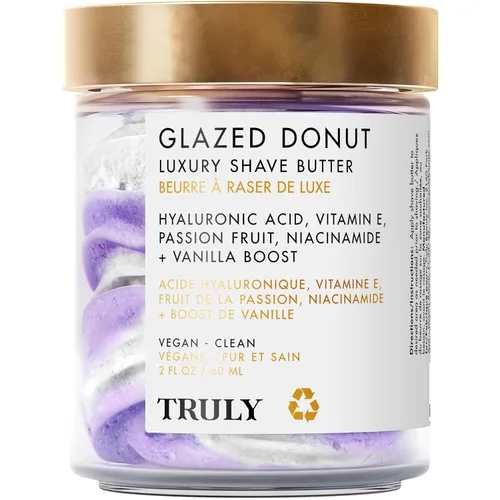 Truly Crema de afeitar de lujo | Fórmula de afeitado ultrahidratante para una piel suave y sedosa