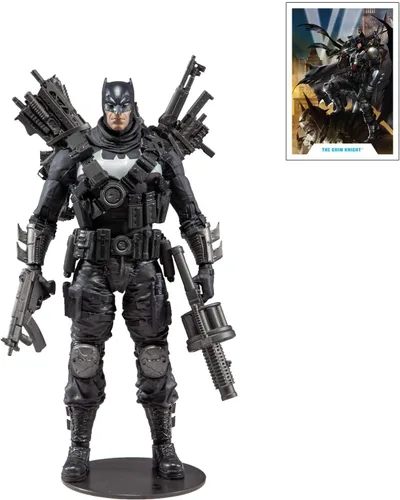 Miniatura 2 de McFarlane Toys DC Multiverse Dark Nights: Metal The Grim Knight - Figura de acción de 7 pulgadas, multicolor (15412-2)