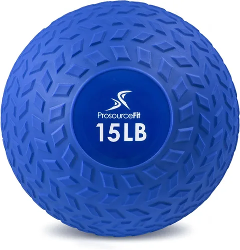 Miniatura 27 de ProsourceFit Slam Medicine Balls 5, 10, 15, 20, 25, 30, 50lbs Smooth and Tread Textured Grip Dead Weight Balls for Strength and Conditioning