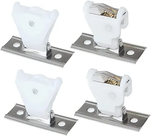 Miniatura 9 de 12 piezas de bloqueo ciego veneciano romana cable de bloqueo de cable de bloqueo para kit de repuesto blanco pom cortina de bambú Roma