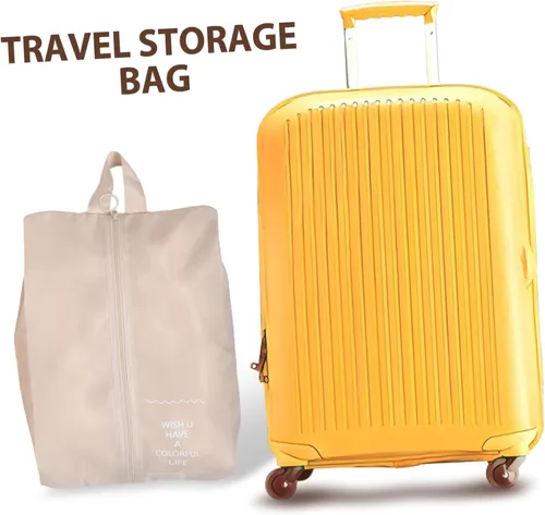 Miniatura 9 de NOLITOY Juego de 7 cubos de equipaje de viaje para equipaje de capacidad, bolsas organizadoras para ropa, zapatos, artículos de tocador, bolsas